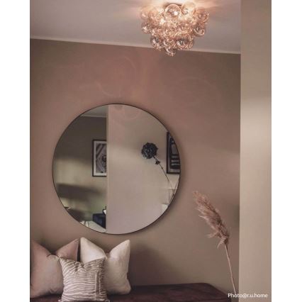 ByRydens - Φωτιστικό οροφής GROSS 6xG9/5W/230V φιμέ/καφέ διάμετρος 50 cm