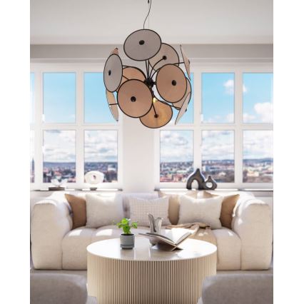 ByRydens - Κρεμαστό φωτιστικό CAPPELLO με καλώδιο, 4xE14/5W/230V