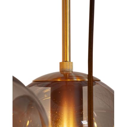 ByRydens - Κρεμαστό φωτιστικό με καλώδιο LAURA 7xE27/8W/230V