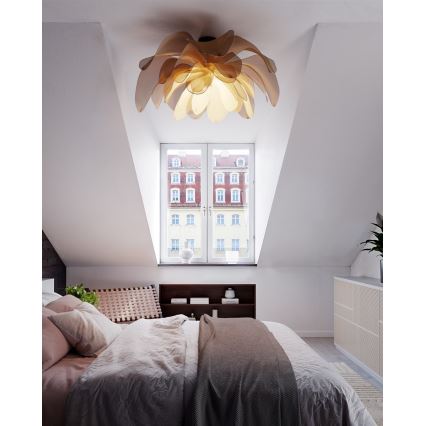 ByRydens - Πλαφονιέρα LOU LOU 1xE27/8W/230V μπεζ