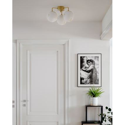 ByRydens - Φωτιστικό οροφής BELLAGIO 3xE27/8W/230V