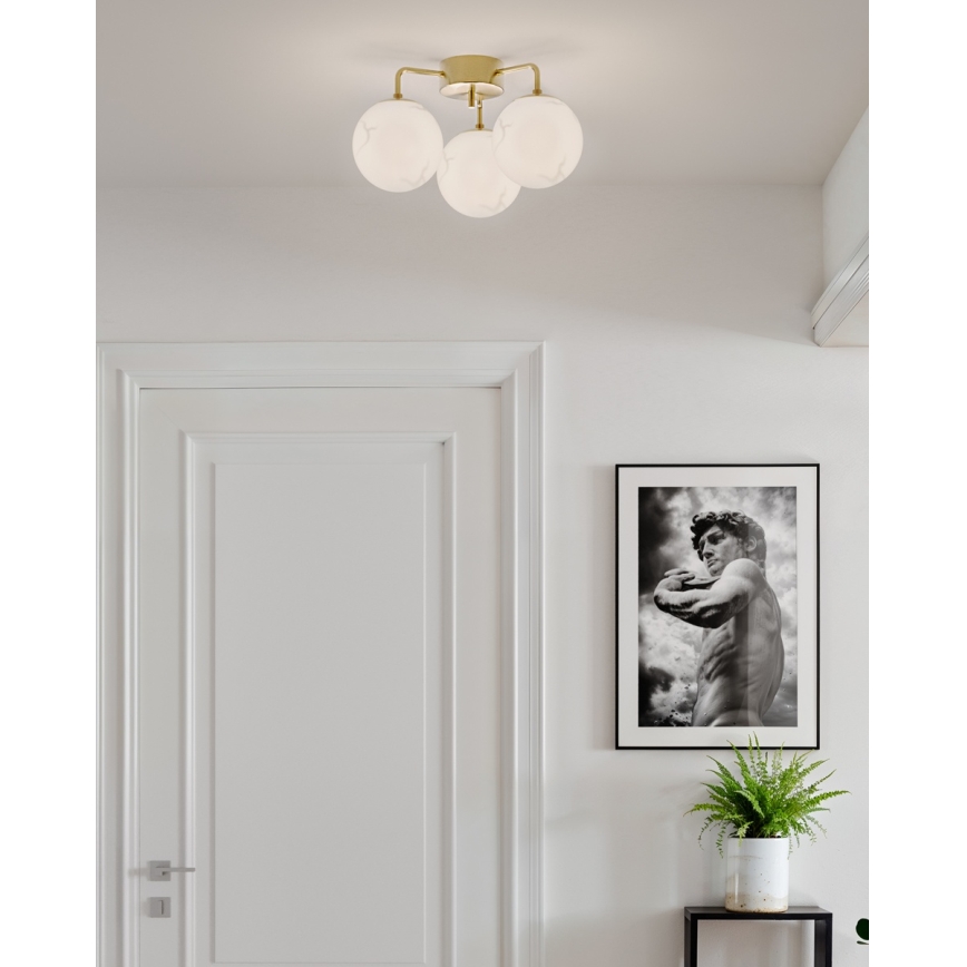 ByRydens - Φωτιστικό οροφής BELLAGIO 3xE27/8W/230V