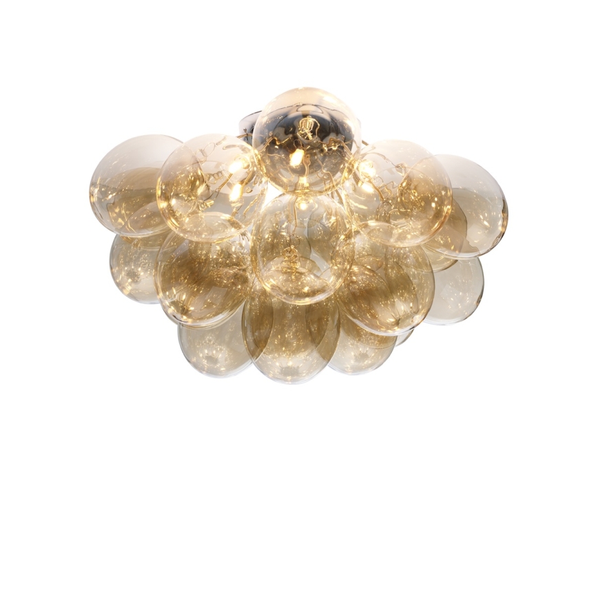 ByRydens - Φωτιστικό οροφής GROSS 6xG9/8W/230V καπνιστό/καφέ Ø 70 cm