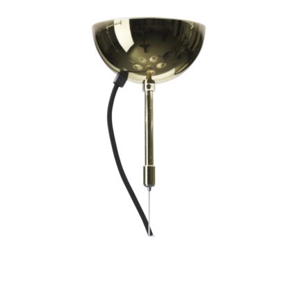 ByRydens - Κρεμαστό φωτιστικό με καλώδιο LYNF 5xE14/8W/230V ορείχαλκος/λευκό