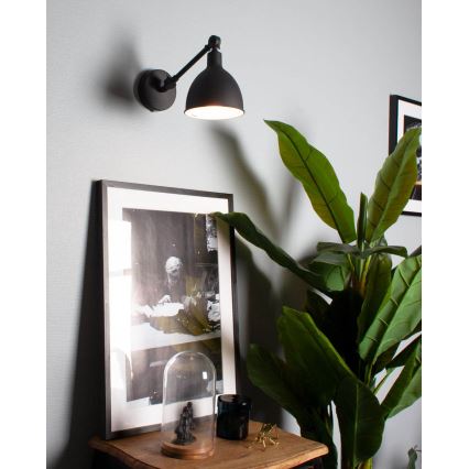 ByRydens - Λάμπα τοίχου BAZAAR MINI 1xE27/5W/230V μαύρο