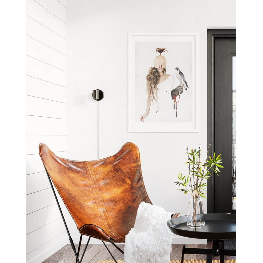 ByRydens - Φωτιστικό σποτ τοίχου dimming CORRECT 1xGU10/7W/230V μαύρο