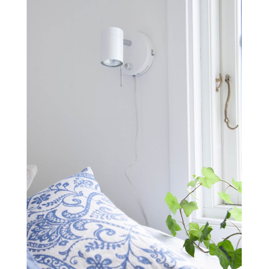 ByRydens - Φωτιστικό σποτ τοίχου dimming CORRECT 1xGU10/7W/230V λευκό