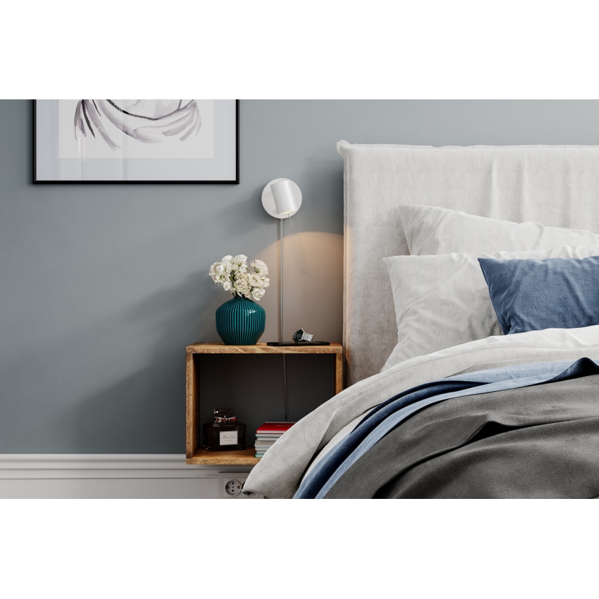ByRydens - Φωτιστικό σποτ τοίχου dimming CORRECT 1xGU10/7W/230V λευκό