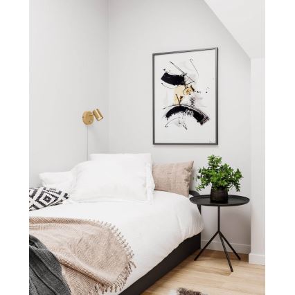 ByRydens - Φωτιστικό σποτ τοίχου dimming CORRECT 1xGU10/7W/230V χρυσό