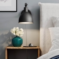 ByRydens - Λάμπα τοίχου BAZAAR MINI 1xE27/5W/230V μαύρο