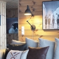 ByRydens - Dimmable φωτιστικό τοίχου BAZAAR 1xE27/5W/230V μαύρο