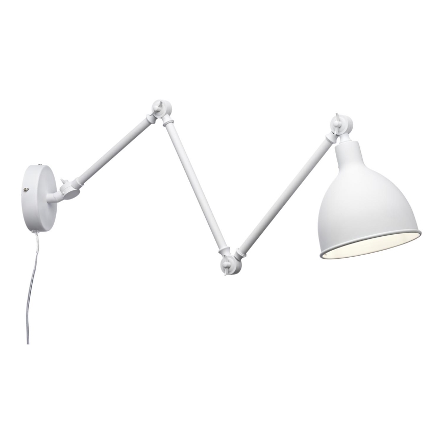 ByRydens - Dimmable φωτιστικό τοίχου BAZAAR 1xE27/5W/230V λευκό