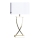 ByRydens - Eπιτραπέζιο φωτιστικό OMEGA 1xE27/5W/230V λευκό/χρυσό