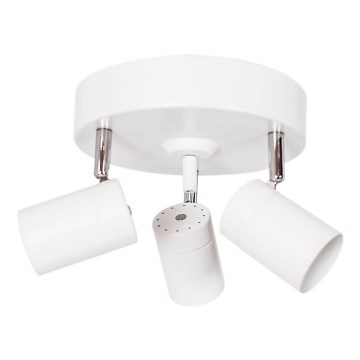 ByRydens - Φωτιστικό σποτ CORRECT 3xGU10/7W/230V λευκό διάμετρος 20 cm