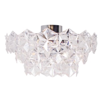 ByRydens - Φωτιστικό οροφής MONARQUE 3xE27/5W/230V διαφανές διάμετρος 51 cm