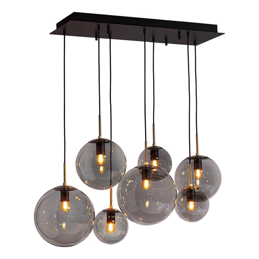 ByRydens - Κρεμαστό φωτιστικό με καλώδιο LAURA 7xE27/8W/230V