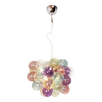 ByRydens - Κρεμαστό φωτιστικό οροφής GROSS 8xG9/4W/230V πολύχρωμα διάμετρος 50 cm