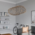 ByRydens -  Κρεμαστό φωτιστικό οροφής LED HAYDEN LED/20W/230V μαύρο