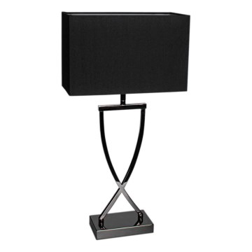 ByRydens - Επιτραπέζιο φωτιστικό OMEGA 1xE27/5W/230V μαύρο