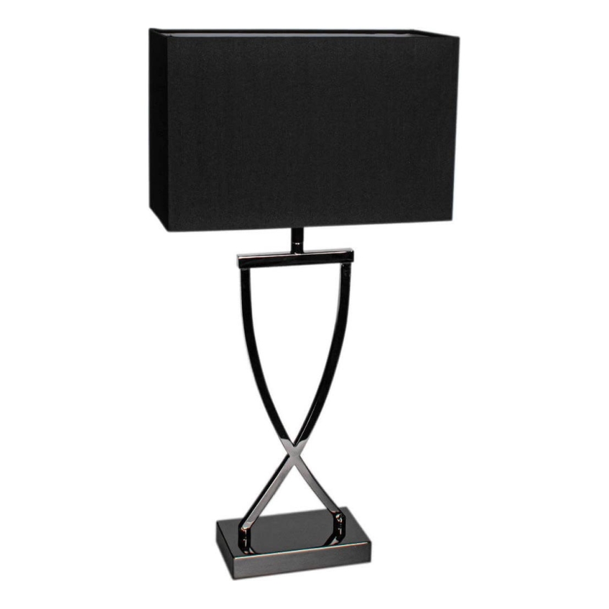 ByRydens - Επιτραπέζιο φωτιστικό OMEGA 1xE27/5W/230V μαύρο