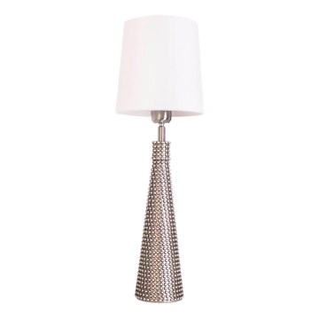 ByRydens - Επιτραπέζιο φωτιστικό LOFTY 1xE27/5W/230V λευκό/ασημί