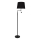 ByRydens - Επιδαπέδιο φωτιστικό LED ORLANDO 1xE27/5W/230V + LED/3W μαύρο διάμ. 36 εκ.