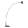 ByRydens - Επιδαπέδιο φωτιστικό PULS 2xGU10/5W/230V μαύρο