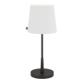 ByRydens - Επιτραπέζιο φωτιστικό LUMI 1xE27/8W/230V λευκό/μαύρο 48,5 cm