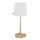 ByRydens - Επιτραπέζιο φωτιστικό LUMI 1xE27/8W/230V λευκό/χρυσό 48,5 cm