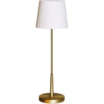 ByRydens - Επιτραπέζιο φωτιστικό LUMI 1xE27/8W/230V λευκό/χρυσό 68,5 cm