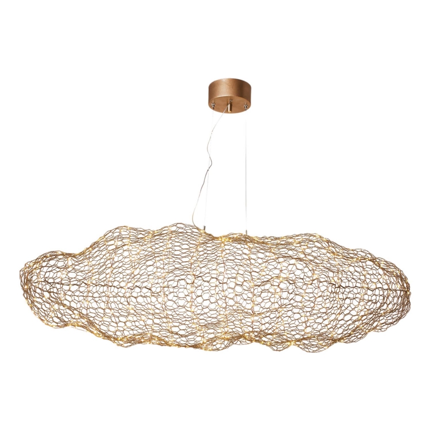 ByRydens -  Κρεμαστό φωτιστικό οροφής LED HAYDEN LED/15W/230V χρυσό