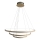 ByRydens -  Κρεμαστό φωτιστικό οροφής LED TRIONE LED/45W/230V καφέ διάμετρος 80 cm