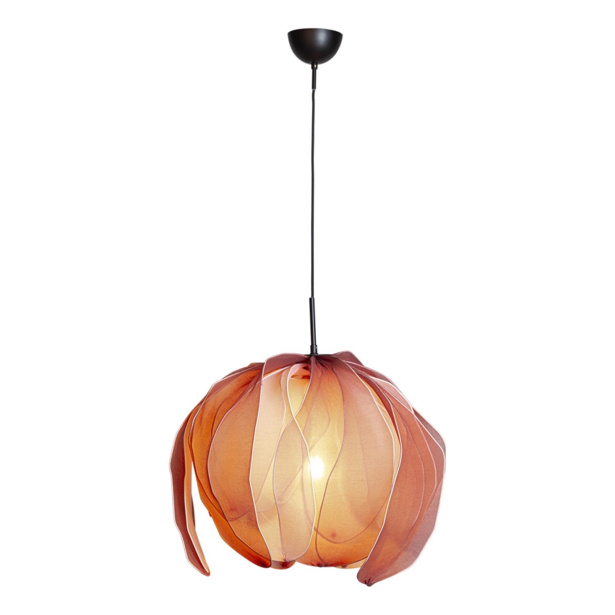 ByRydens - Κρεμαστό φωτιστικό οροφής LOU LOU 1xE27/5W/230V ροζ διάμετρος 80 cm