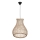 ByRydens - Κρεμαστό φωτιστικό οροφής SEAGRASS 1xE27/8W/230V μπεζ διάμετρος 49 cm