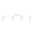 ByRydens - Φωτιστικό σποτ CORRECT 4xGU10/7W/230V λευκό