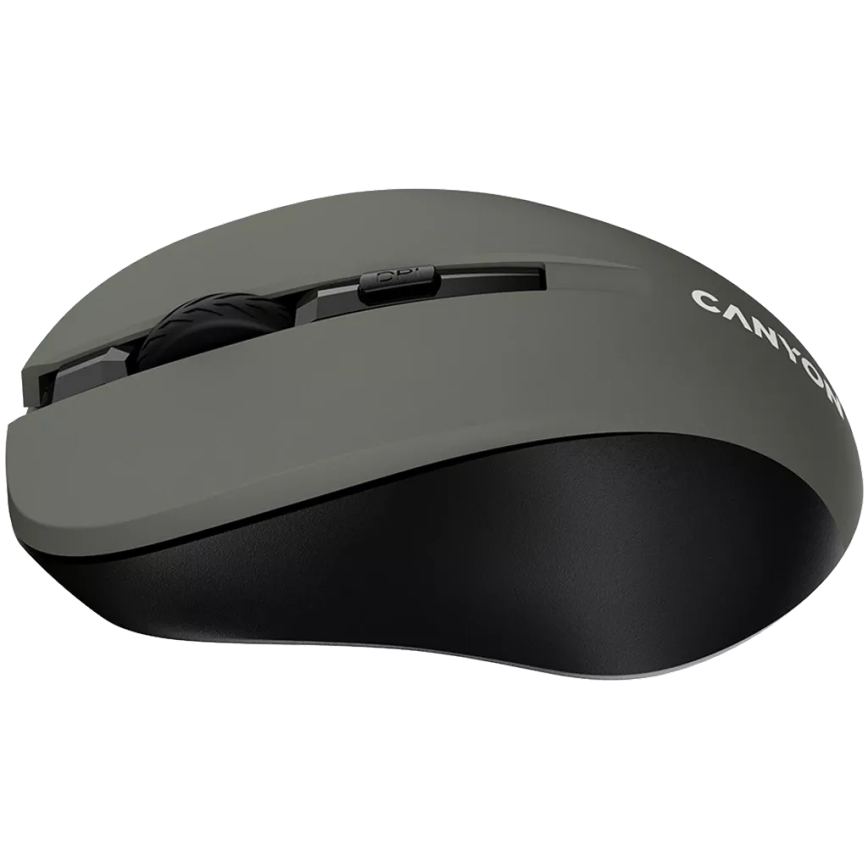 Canyon - Ασύρματο ποντίκι 800/1000/1200 DPI 2xAAA γκρι
