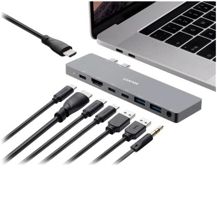 Canyon - Docking station Power Delivery για MacBook 8σε1