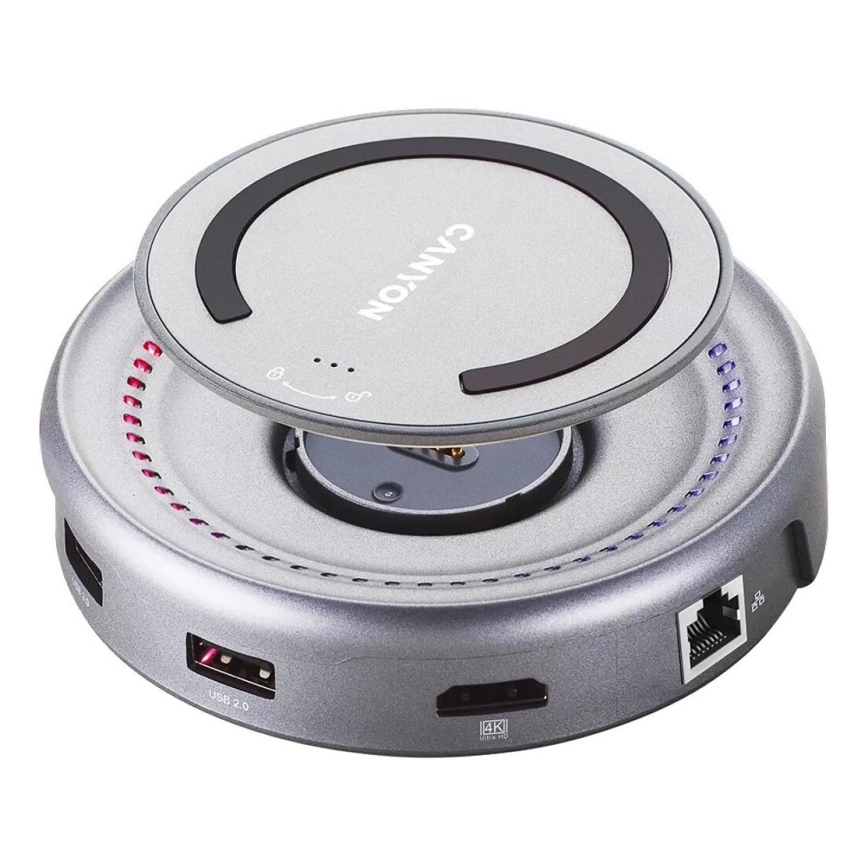 Canyon - Multi-port hub με φορτιστή και USB interface