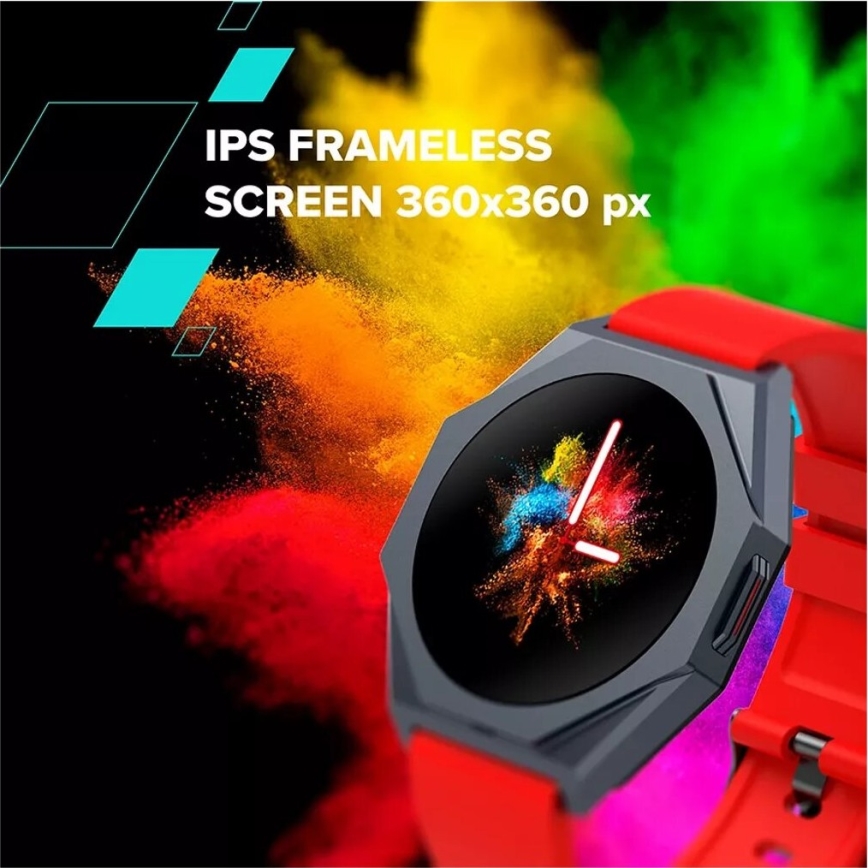 Canyon - Smart watch OTTO IP68 ασημί