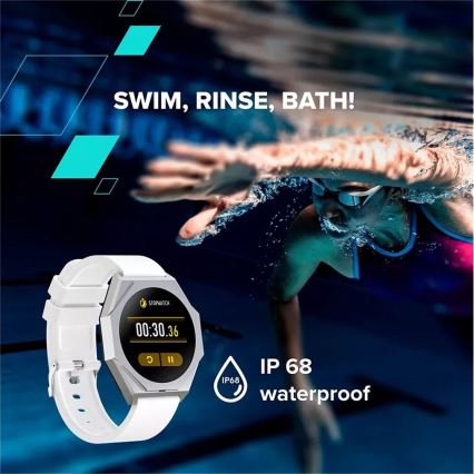 Canyon - Smart watch OTTO IP68 ασημί