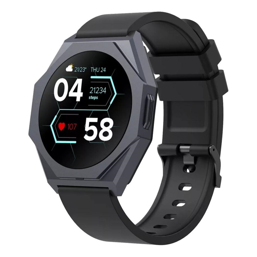 Canyon - Έξυπνο ρολόι OTTO IP68 μαύρο