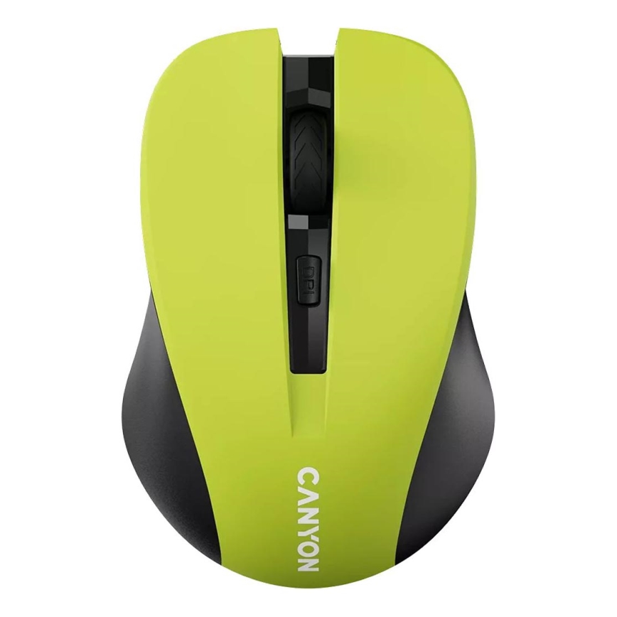 Canyon - Ασύρματο ποντίκι 800/1000/1200 DPI 2xAAA κίτρινο