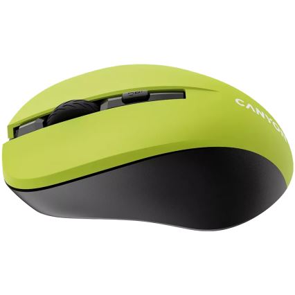Canyon - Ασύρματο ποντίκι 800/1000/1200 DPI 2xAAA κίτρινο