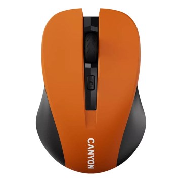 Canyon - Ασύρματο ποντίκι 800/1000/1200 DPI 2xAAA πορτοκαλί