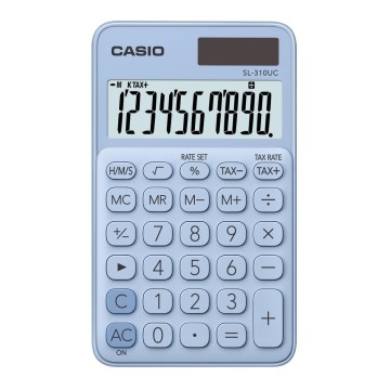 Casio - Pocket calculator 1xLR54 μπλε