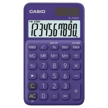 Casio - Pocket calculator 1xLR54 μωβ