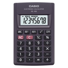 Casio - Αριθμομηχανή τσέπης 1xLR54 μαύρο