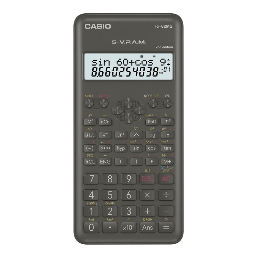 Casio - Υπολογιστική αριθμομηχανή 1xAAA μαύρο