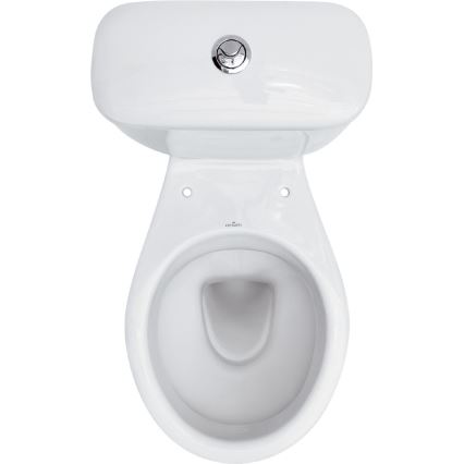 Cersanit K08-029 - Επιδαπέδιο WC με κάθισμα PRESIDENT κεραμικό/λευκό