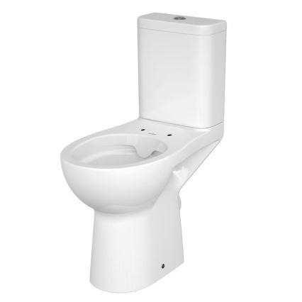 Cersanit K11-0221 - Προσβάσιμη επιδαπέδια λεκάνη WC ETIUDA κεραμική/λευκή